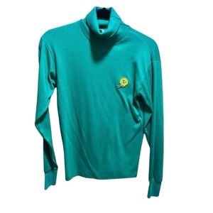 Women’s XL Super Vintage Green Bay Packers Embroidered Helmet Logo 7 Turtleneck